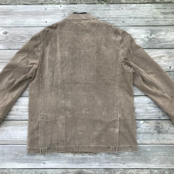 Aigner Men Jacket Brown Style in Italy Front Zippe - Picture 7 of 13